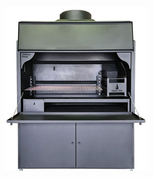 1200 mm Freestanding Braai on Cabinet